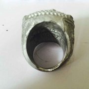 实单外发如图半成品的戒指货