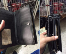 现有如图两款钱包的货外发