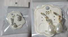 实单外发如图几款铜耳环的货