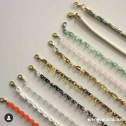 寻找专业做类似口罩链的工厂，有做此类口罩