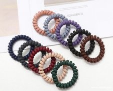 采购如图电话圈：哑光5.5cm，4cm电