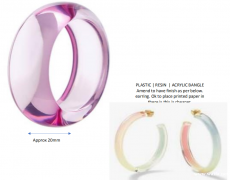 现需寻找树脂手镯的厂家，每款1000个左