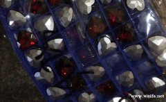 寻能做爱心尖底玻璃钻的厂家，有订单，能做