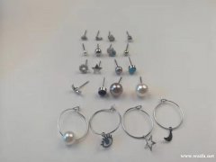 外贸公司 实单 采购耳环、耳钉、戒指套装，