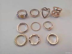 外贸公司 实单 采购耳环、耳钉、戒指套装，