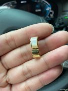 采购不锈钢贝壳耳扣，如图这款7个宽不锈钢