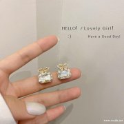 有没有做这种风格耳钉的工厂，如图所示，有