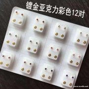 耳钉外发，寻找专业做这款成品耳钉工厂，如