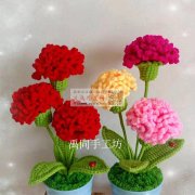 有没有能做手工编织毛线花的厂家，需要图中