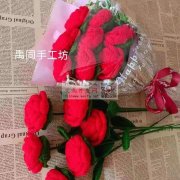 求找做手工编织花的工厂，有没有做这些的工