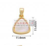 现找吊坠上的贝壳贴片，图片中这样的，要工