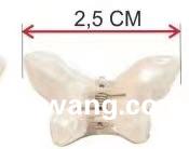 寻购2.5cm钻面蝴蝶发夹，样图如图，有现货的生产厂家联系</strong>