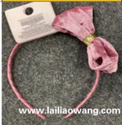 求购图内这款蝴蝶结发箍，量大，要专业做这种发箍的加工厂，有专</strong>