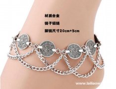求购图中这种脚链，材质是合金的，链条是铝链  有货的加微信联</strong>