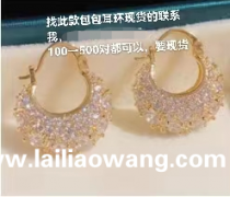 找此款包包耳环现货的联系我，100一500对都可以，要现货</strong>