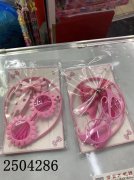 寻眼镜饰品套装，材质:树脂+PP+涤纶，尺寸:6cm