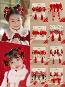 如图，寻找新年款式发夹发圈厂家